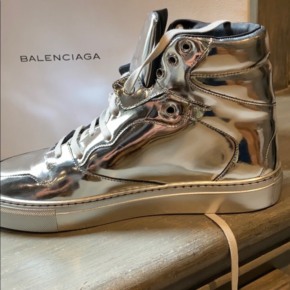 Balenciaga chrome shoes Clearance